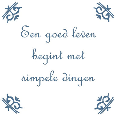 Diamond Painting Een goed leven met Ronde steentjes 100x100 - Beste Kwaliteit